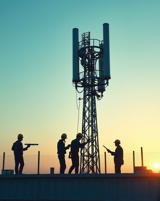 通信基地局建設